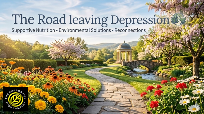 road leaving depression