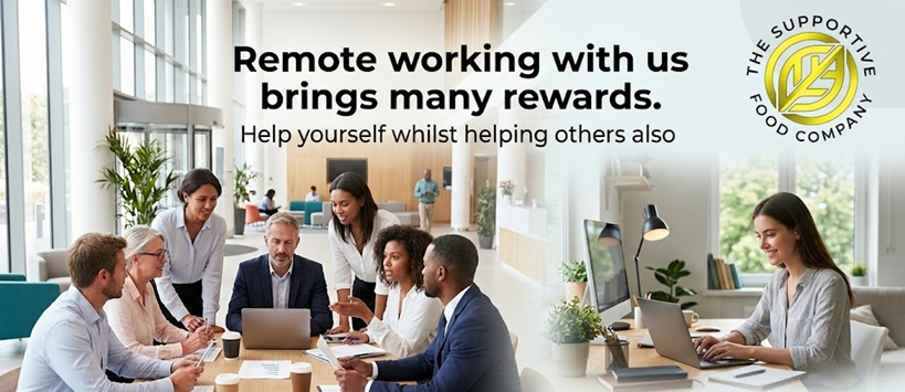 working remotely with us .