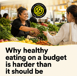 2 Eating on a budget harder than it should be