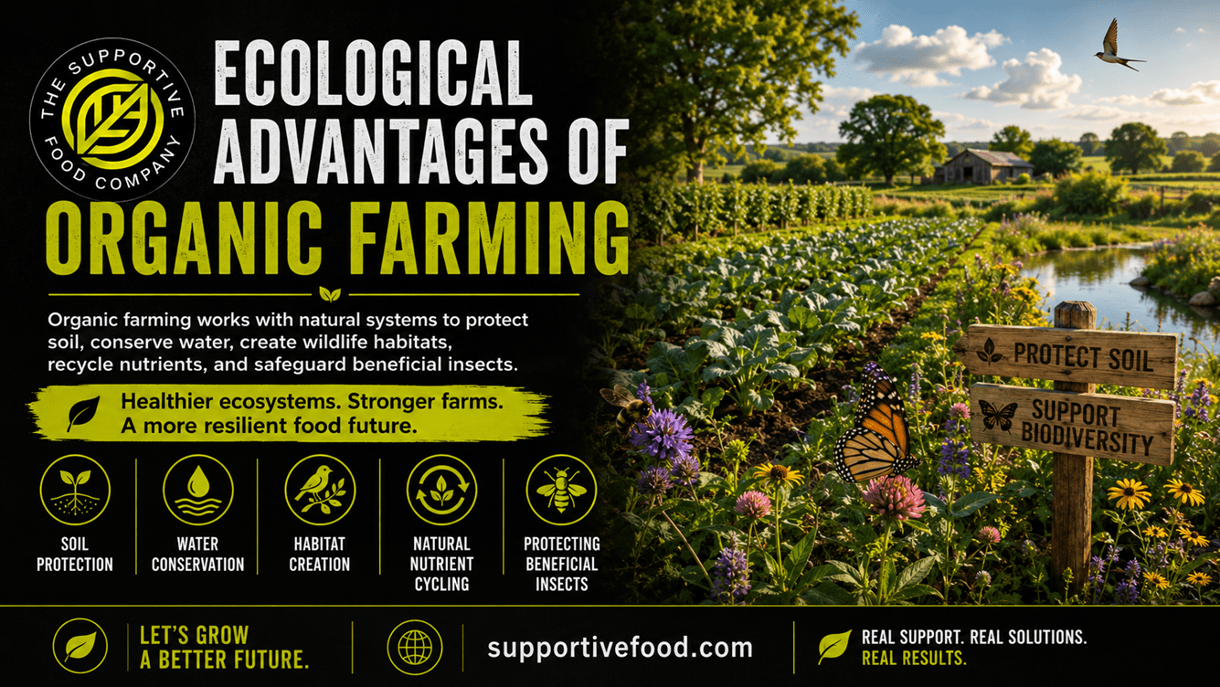 ecological advantages of organic farming