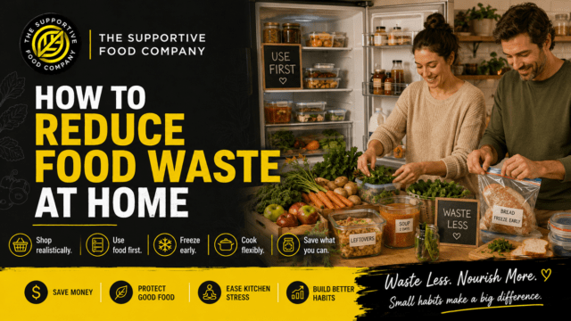 How to Reduce Food Waste at Home - Supportive Food Directory