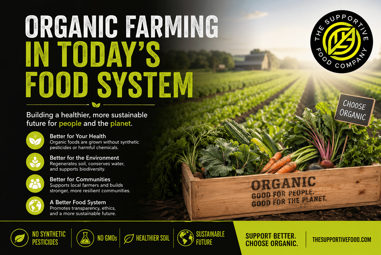 organic farming in todays food system