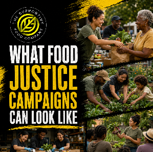 food justice caan look like