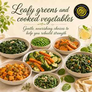 leafy greens cooked vegetables