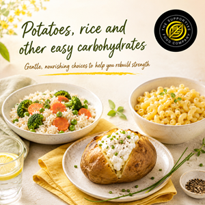 potatoes rice easy carbs