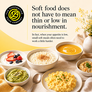 soft food does not have to mean thin