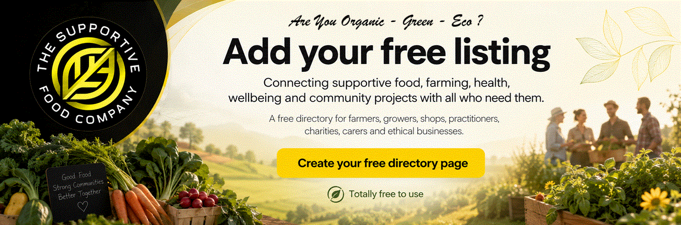 Add your listing to The Supportive Food Company directory