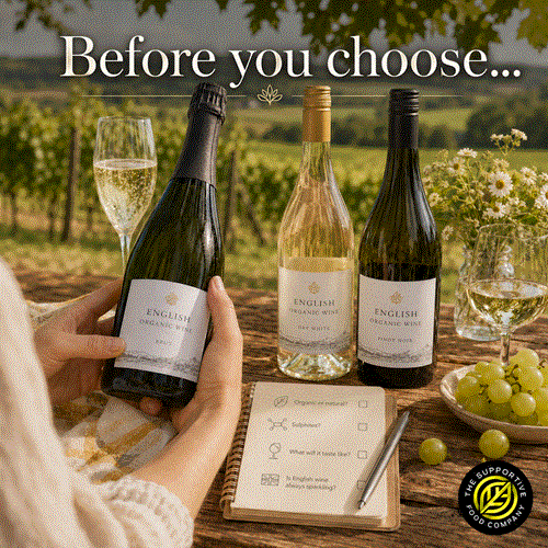 before you choose english organic wine