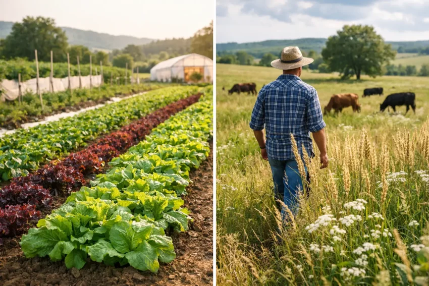 Organic Versus Regenerative Farming Explained
